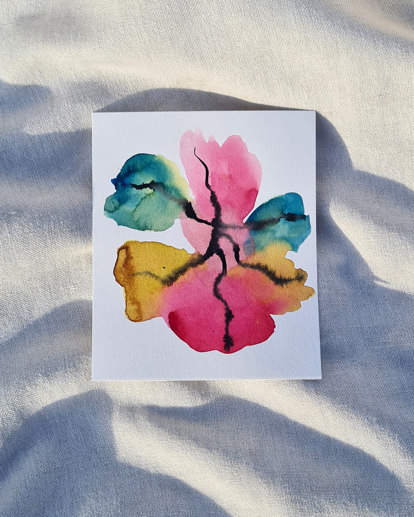 Mini Inky Blooms 11