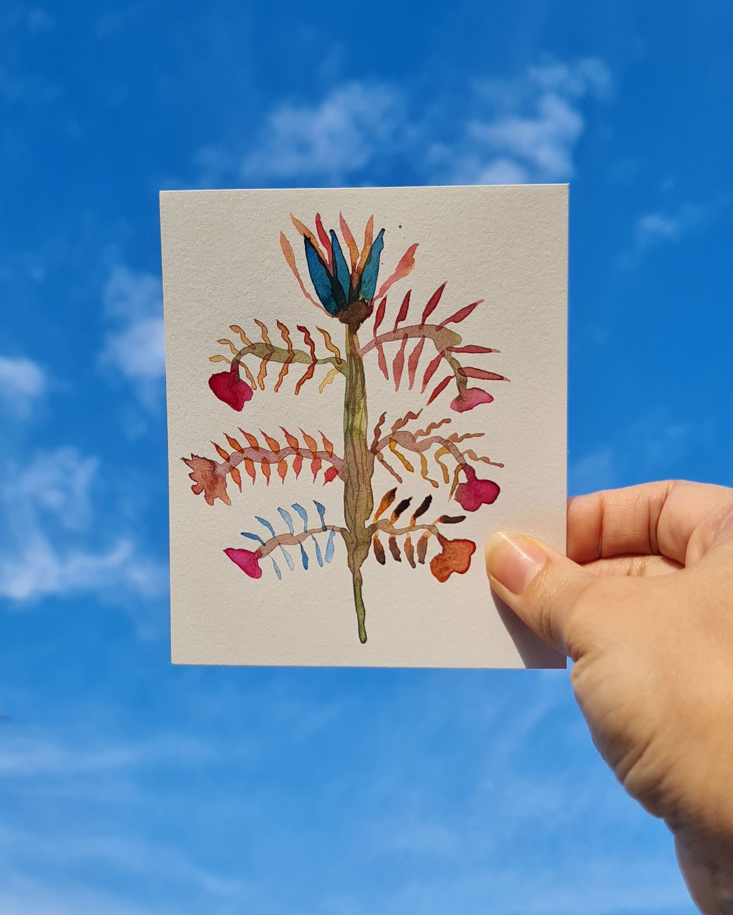 Mini Inky Blooms 12