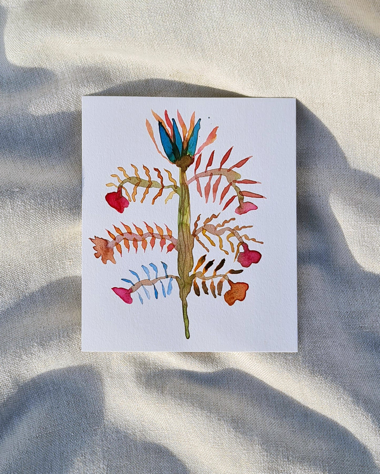 Mini Inky Blooms 12