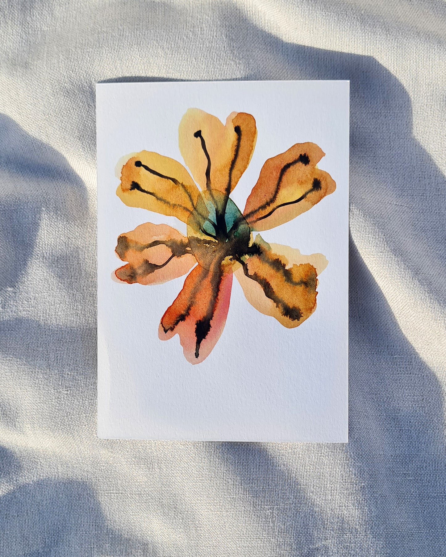 Mini Inky Blooms 16