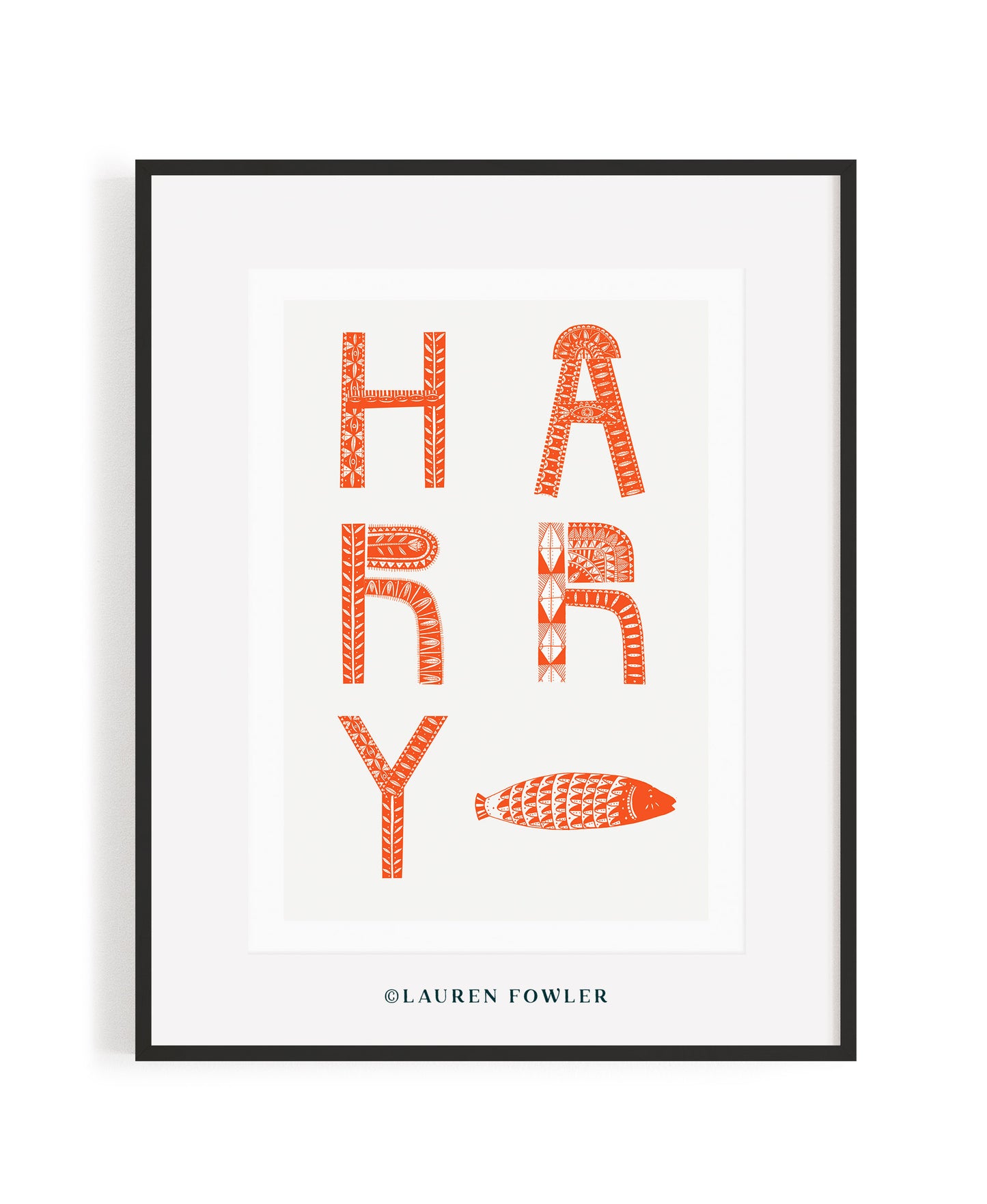 Custom Word Print