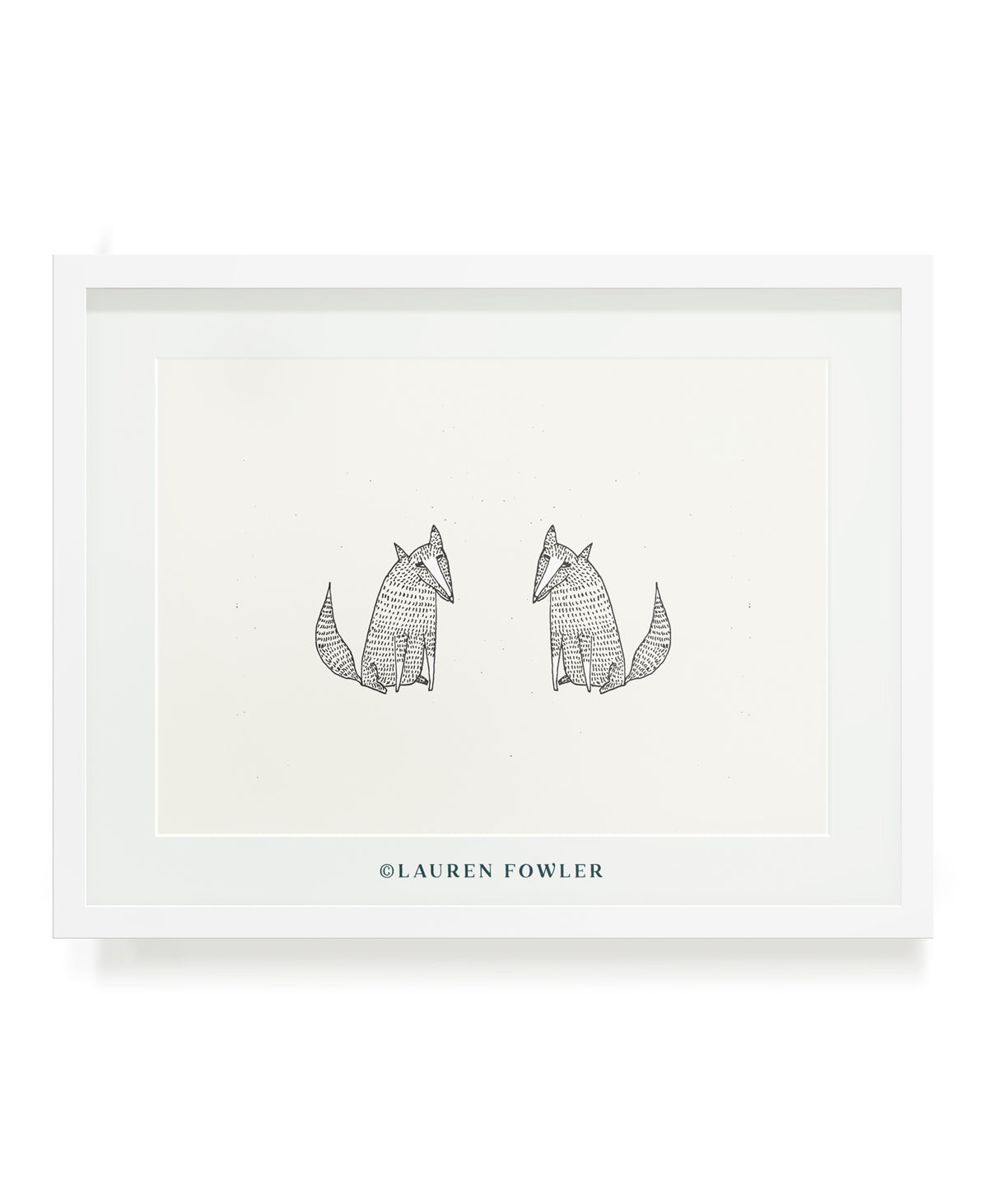 Two Foxes A5