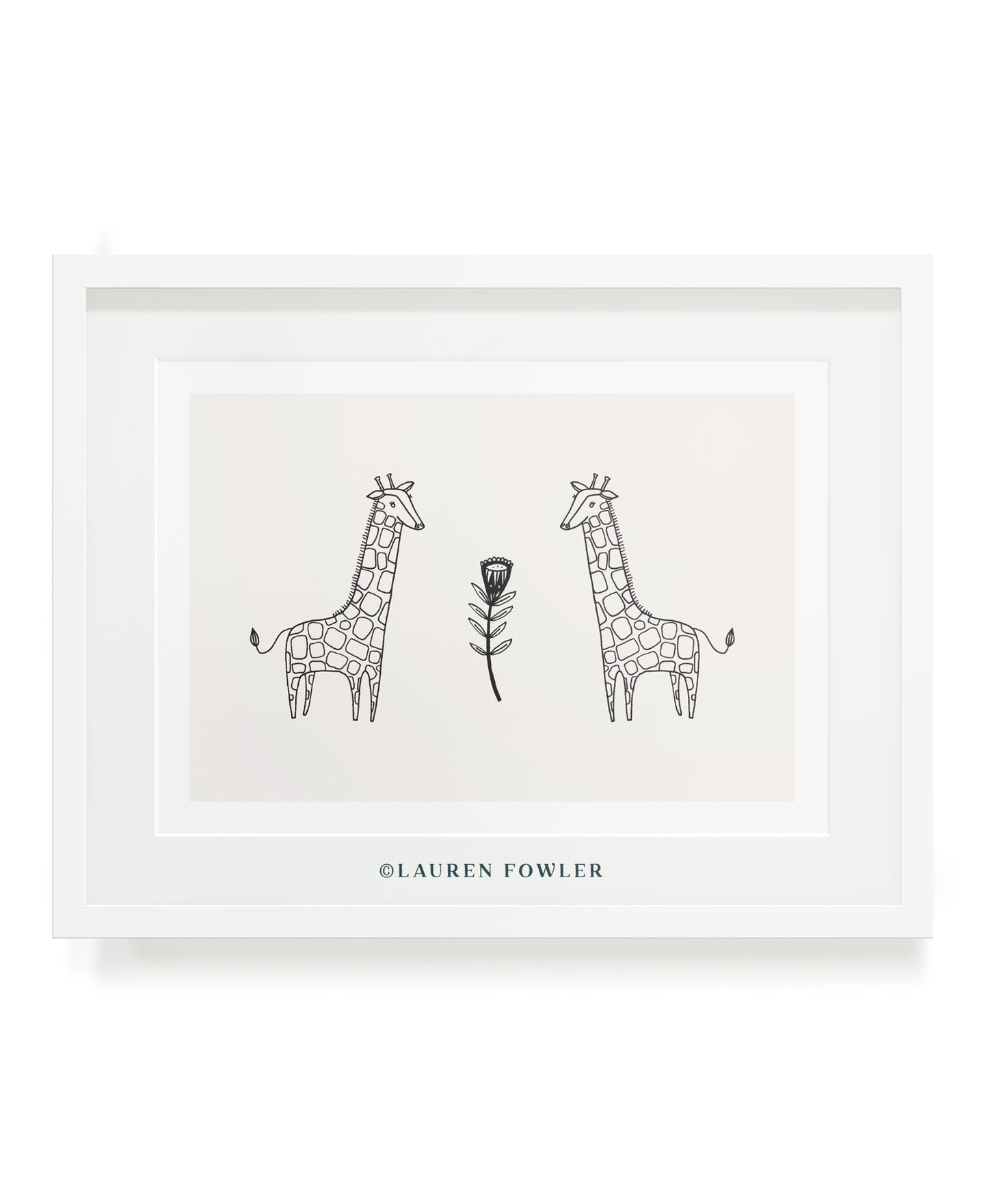 Two Giraffes