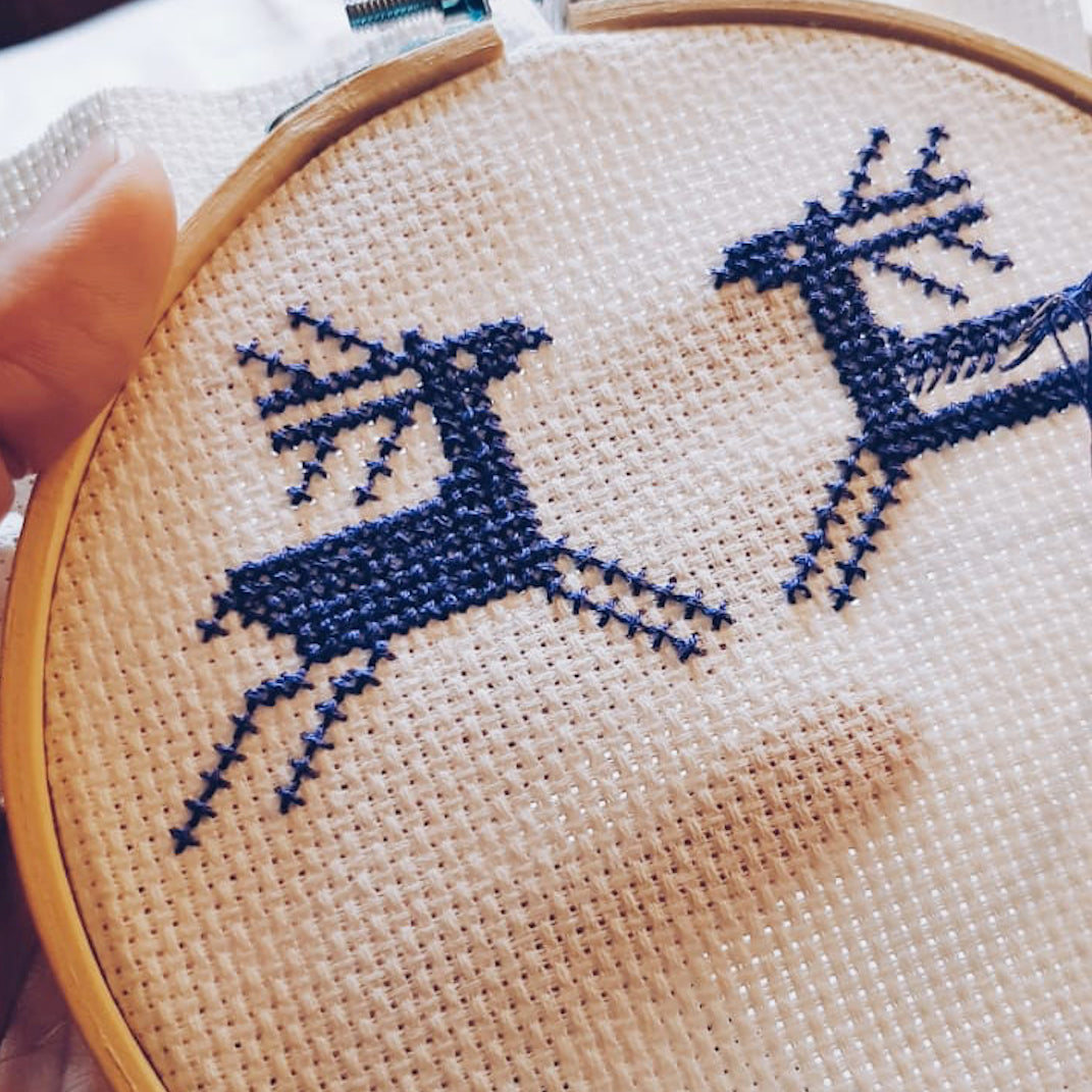 Create your own cross-stitch pattern