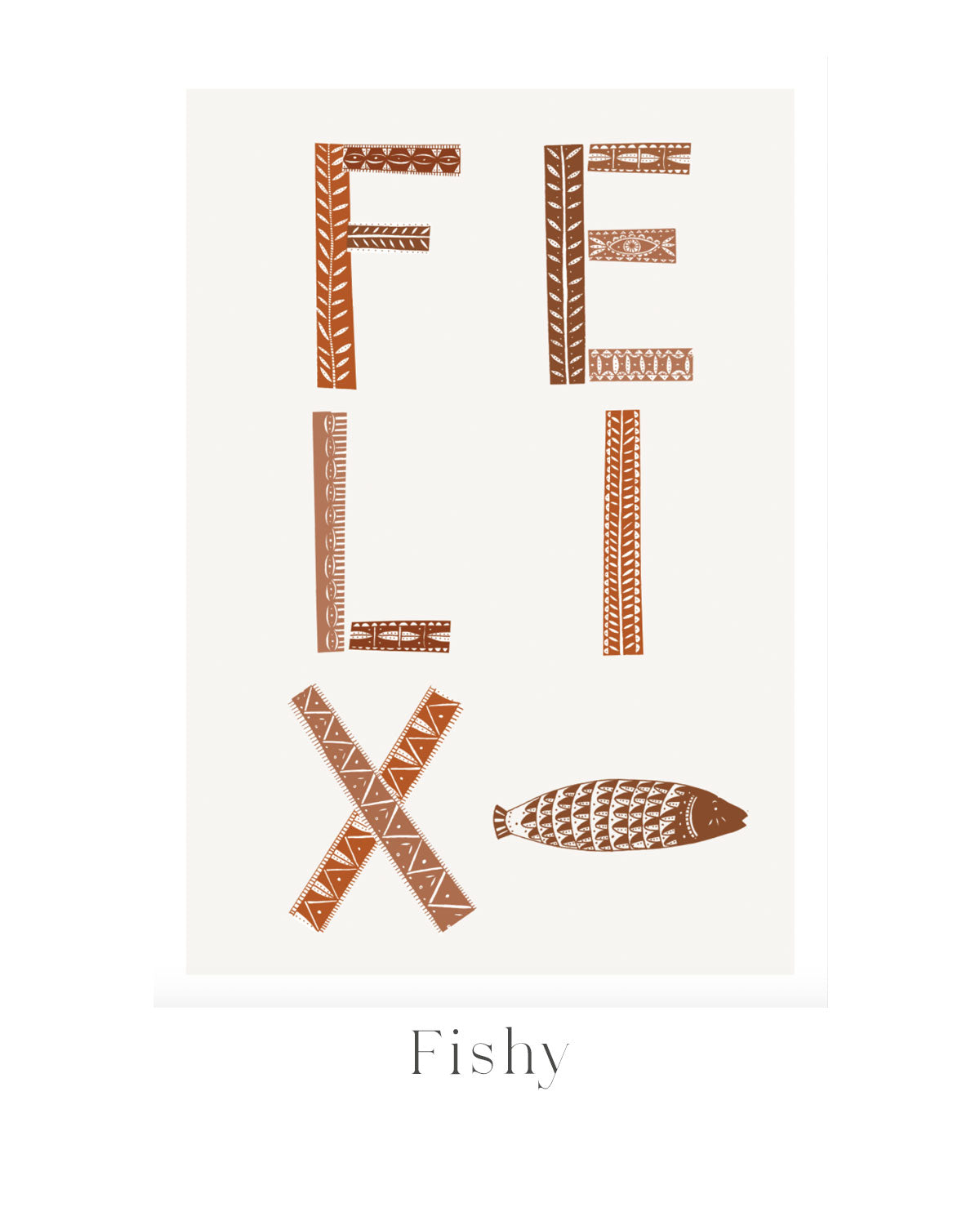 Custom Word Print