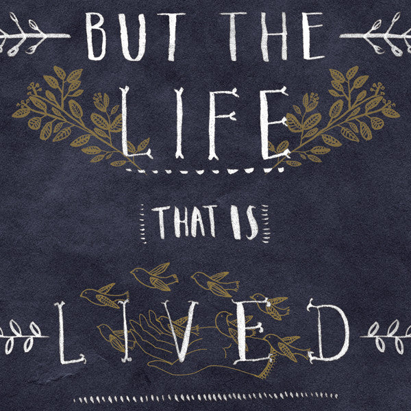 It's Not the Home I Love but the Life That is Lived There A3