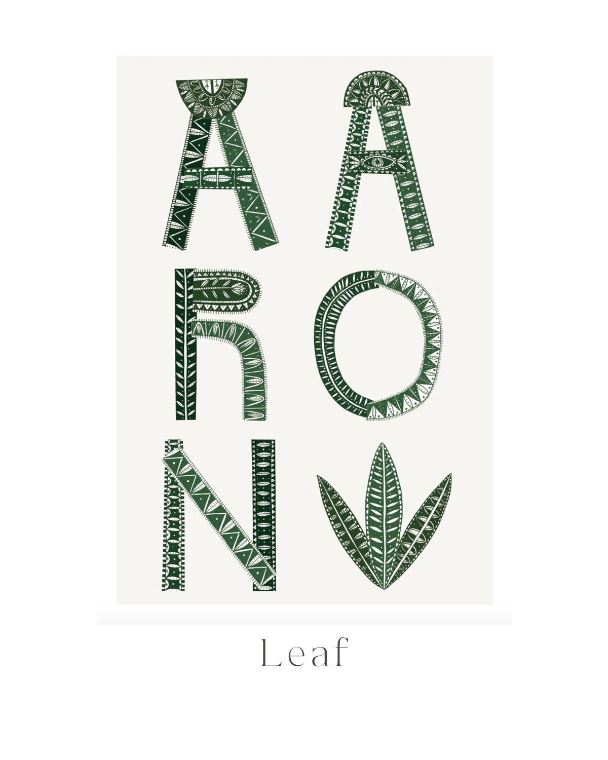 Custom Word Print