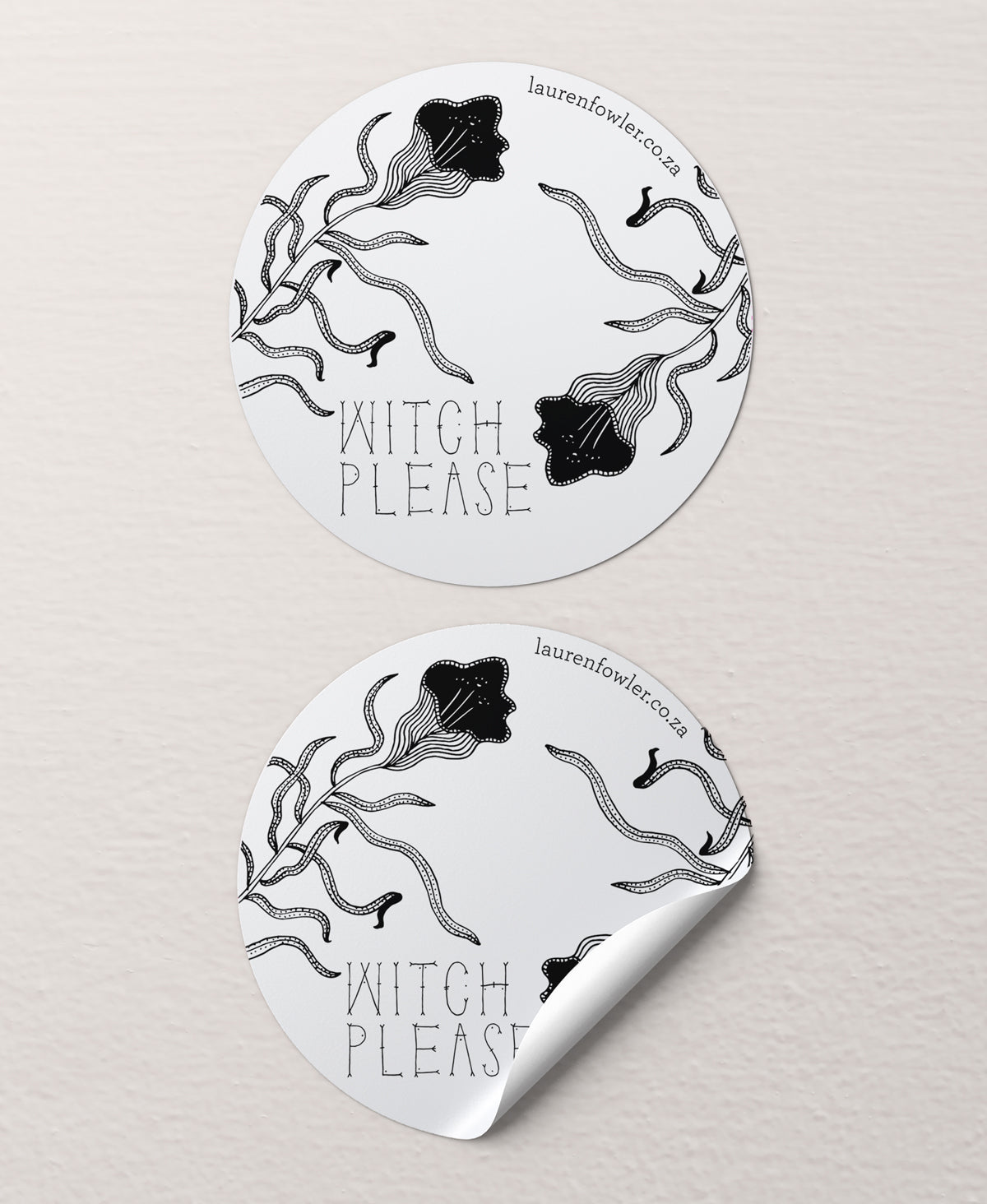 Witch Please Sticker