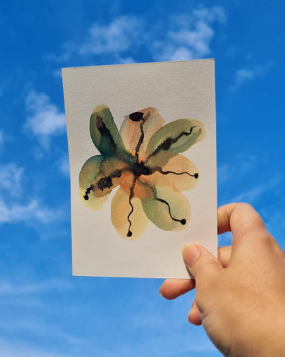 Mini Inky Blooms 15 PRINT