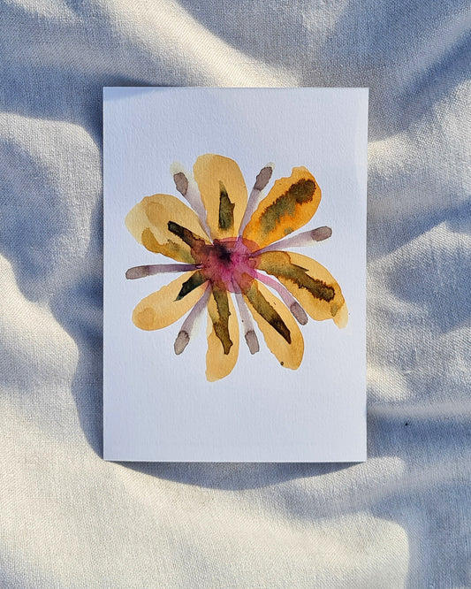 Mini Inky Blooms 18 PRINT
