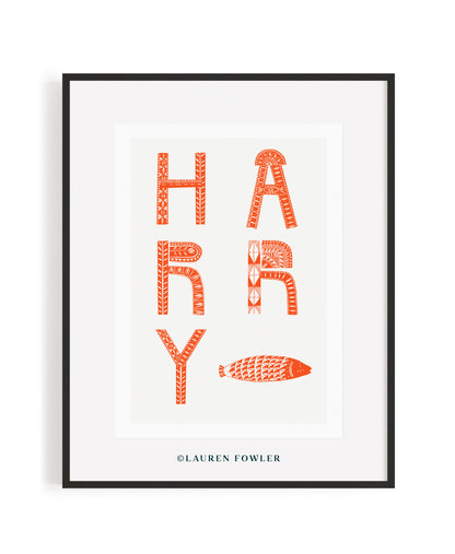 Custom Word Print