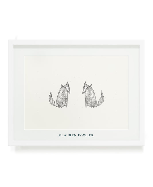 Two Foxes A5