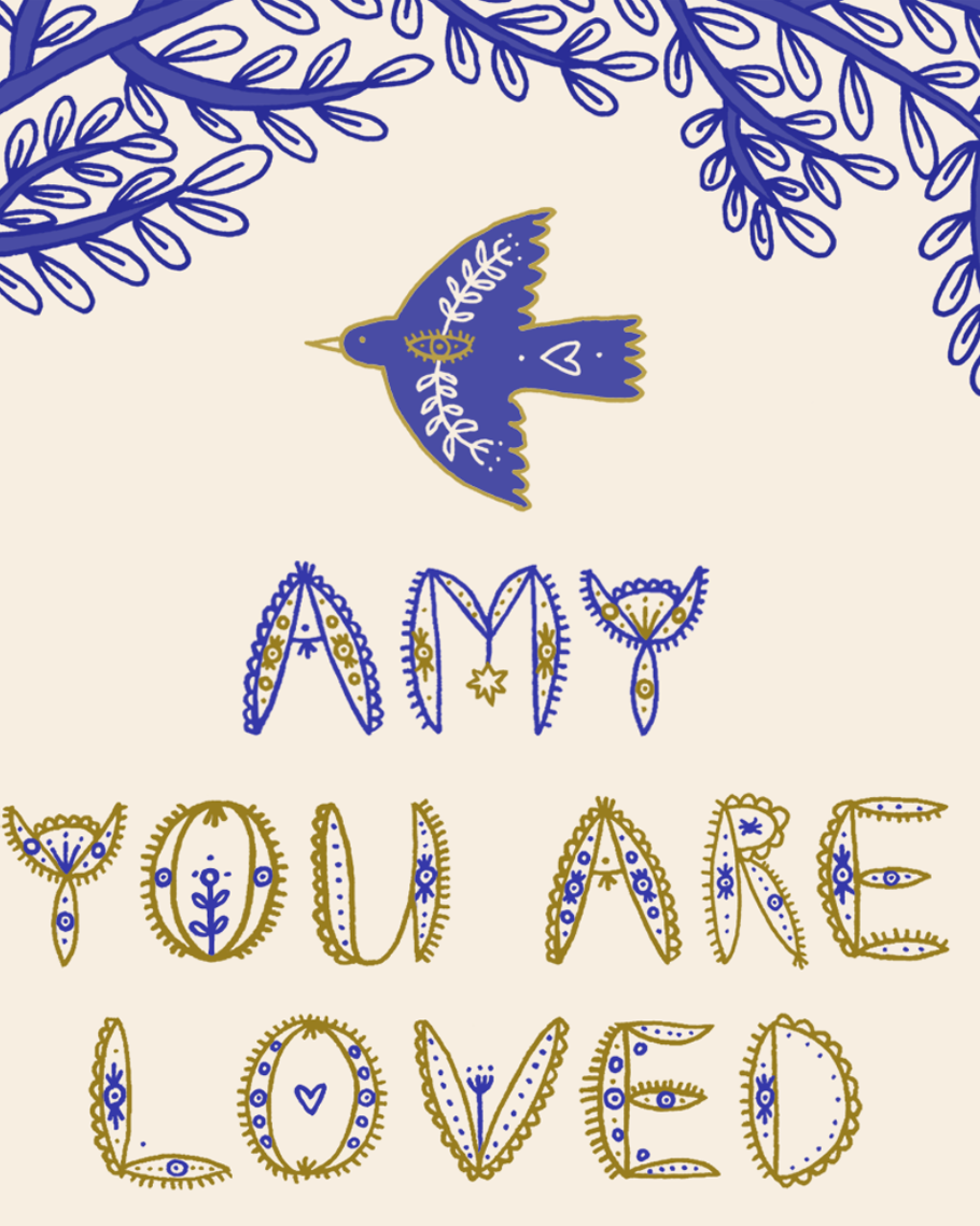 You Are Loved & Custom Name