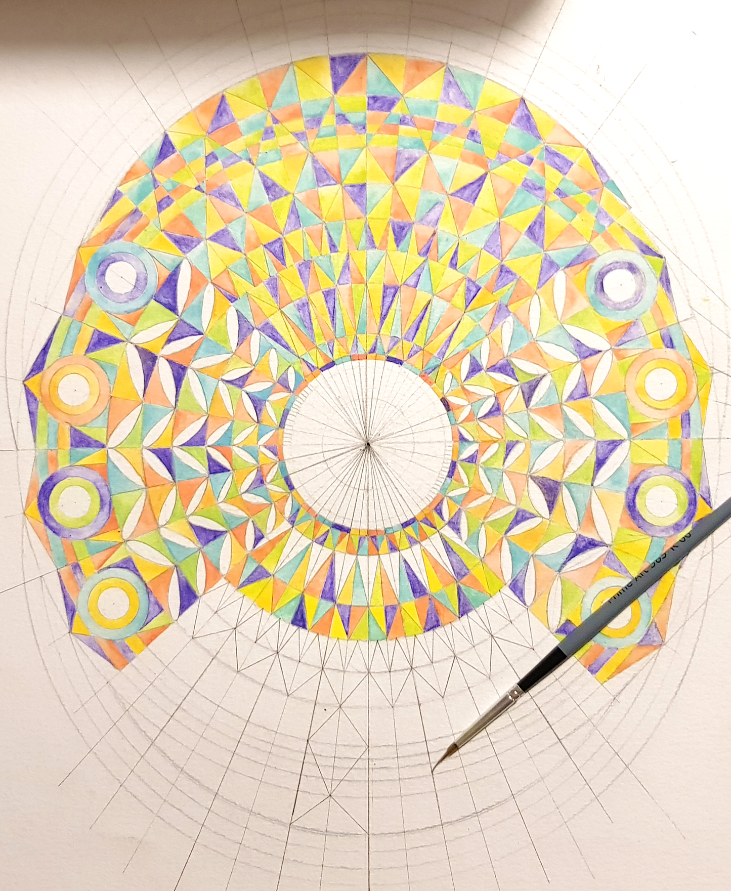 Kaleidoscope - Warm Colourway