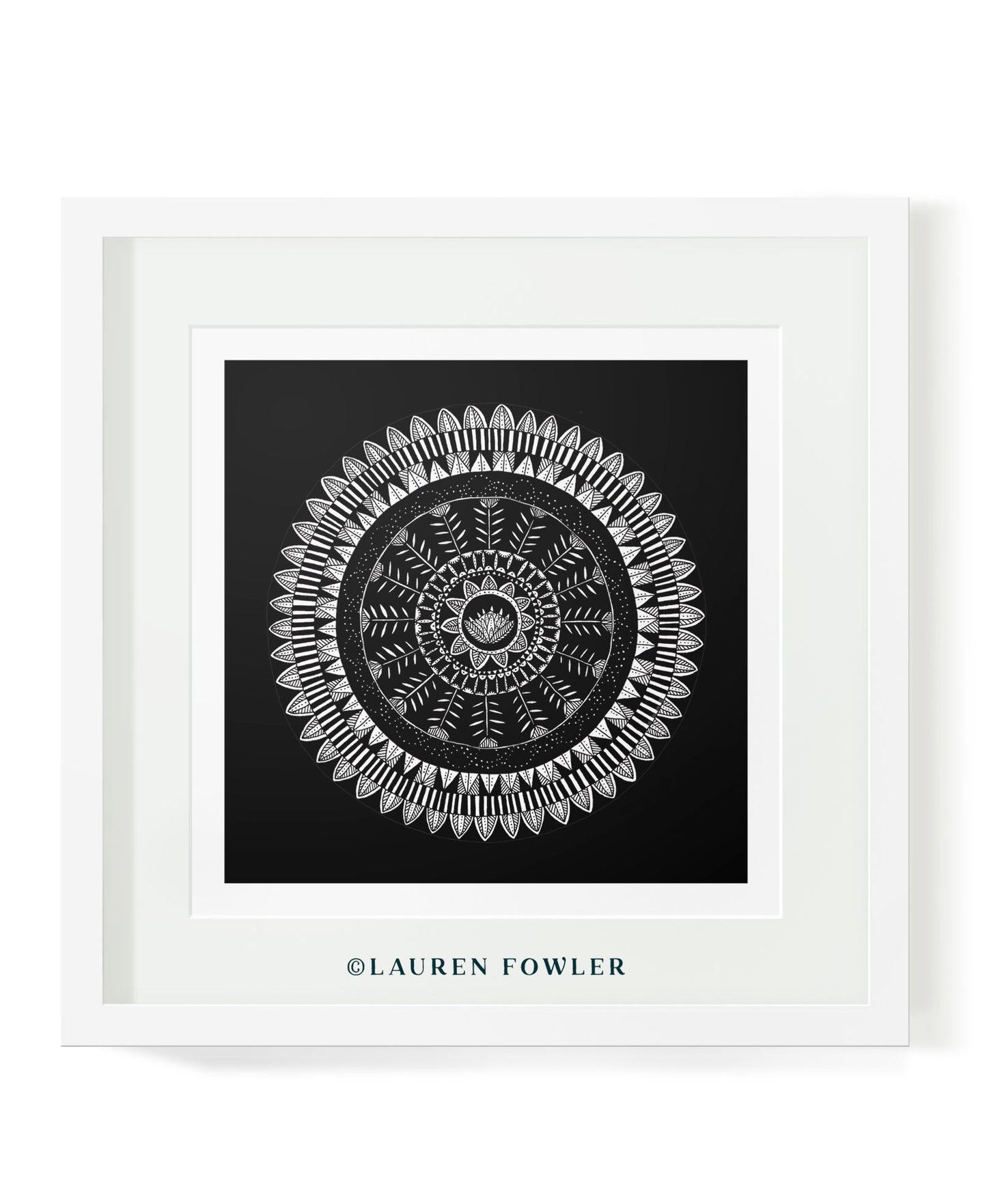 Mandala - The Protea