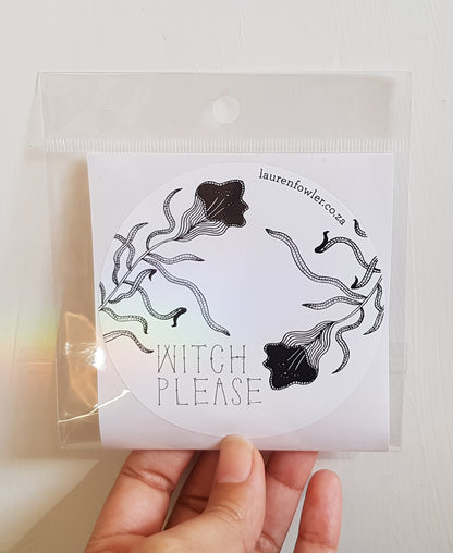 Witch Please Sticker